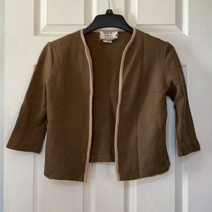 VTG 50’s Givenchy Paris Merino Wool Cardigan Sweater Jacket